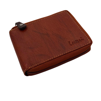 Fullzip leather mens Wallet #1013Z