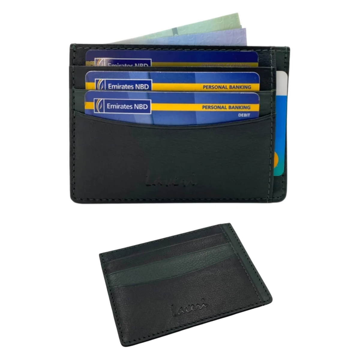 Slim Genuine Leather Special Credit Card Holder # 685N