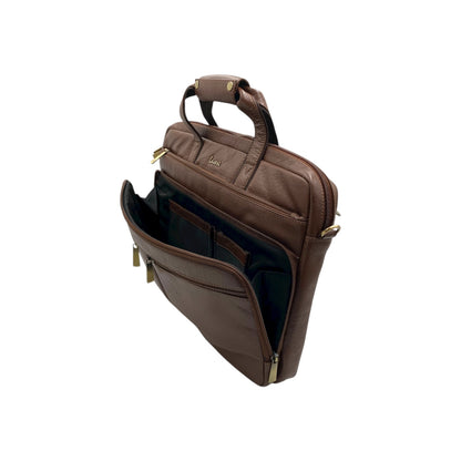 Explorer Premium Big Leather Office Laptop Bag #2888