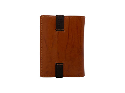 Small Bifold Cards Wallet # RFID 4018 Elastic