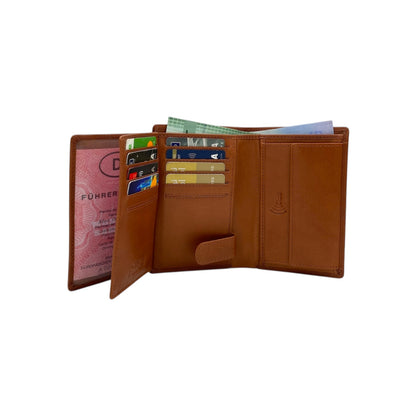 Italian Leather RFID Wallet  #  618C