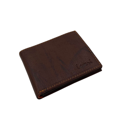 Mens Genuine Leather Mens wallet Leather Lined Bi fold Wallet For Men # 1426