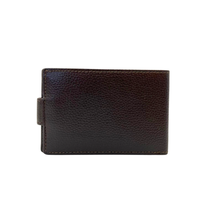 Pebble Texture 8 Card Billfold Wallet # 1020BL