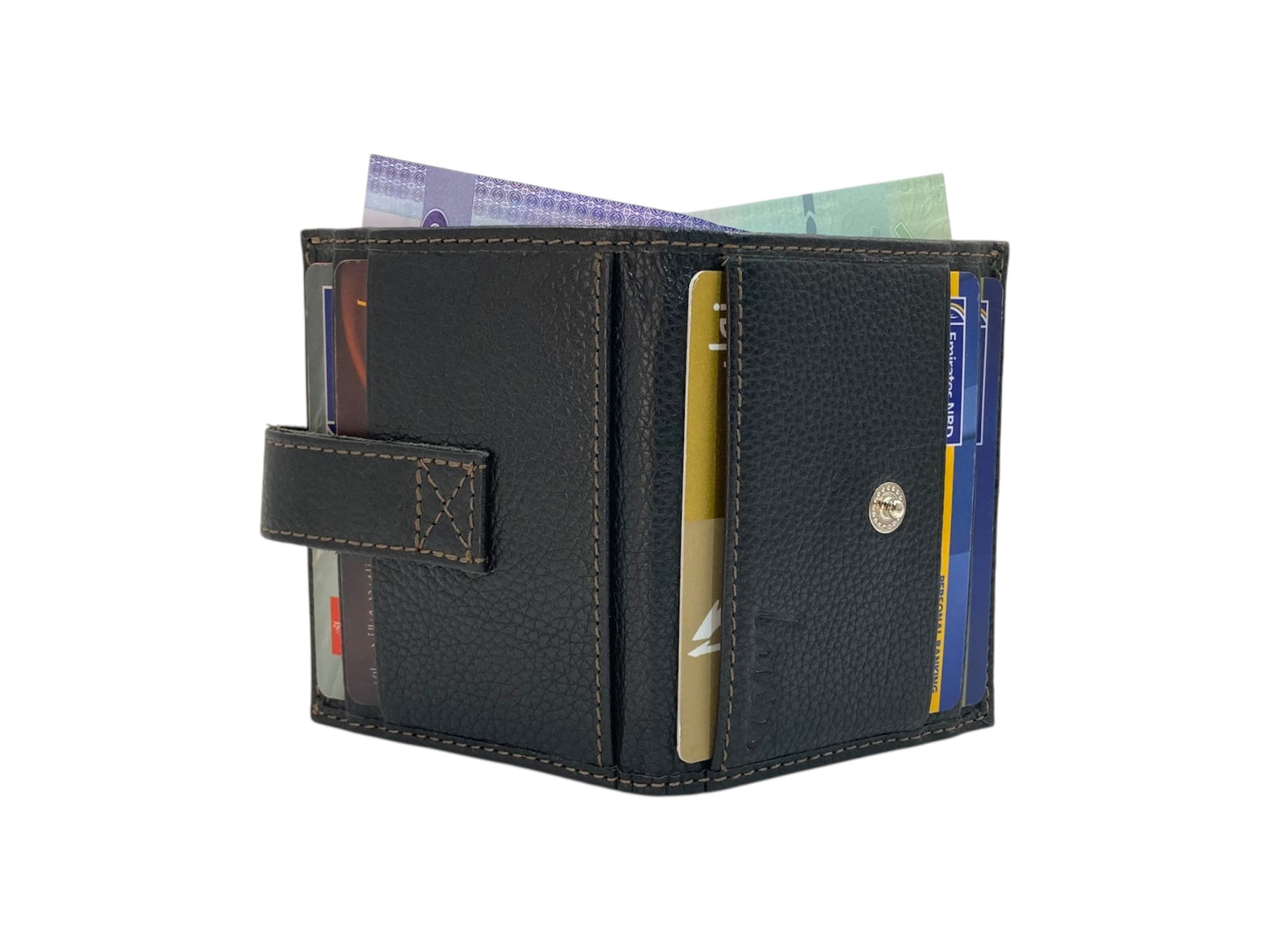 RFID Compact Cards & Cash Wallet # 4029C