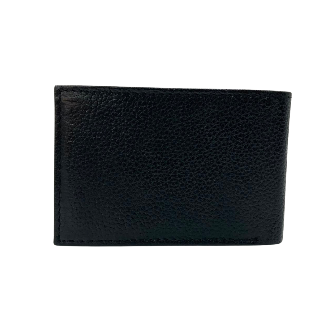 Mens Genuine Leather Mens wallet Leather Lined Bi fold Wallet For Men # 1020
