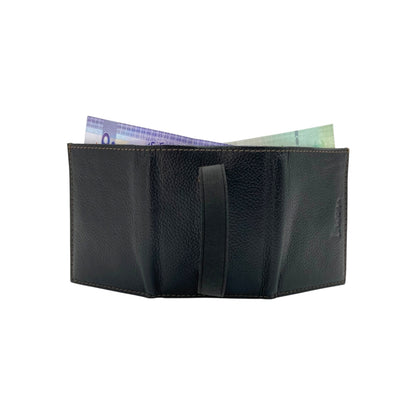 RFID Compact Trifold Cards & Cash Wallet #  1891 Elastic