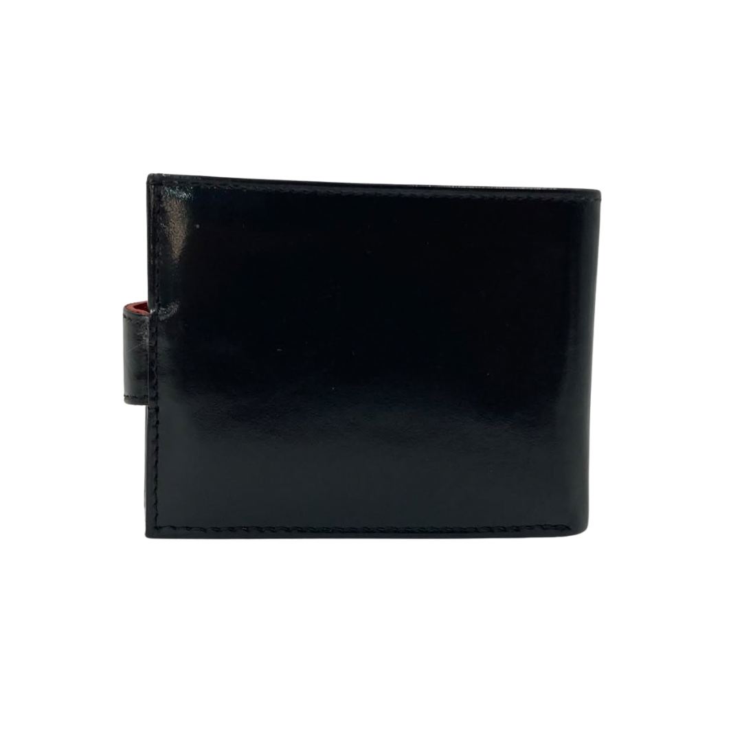 Classic Men's Waterproof Bifold Leather Wallet with Flip ID Window #1729 L