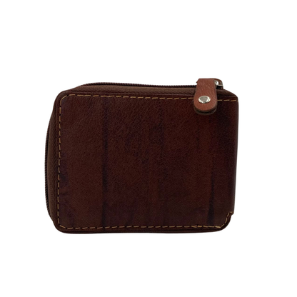 Fullzip leather mens Wallet #1541Z