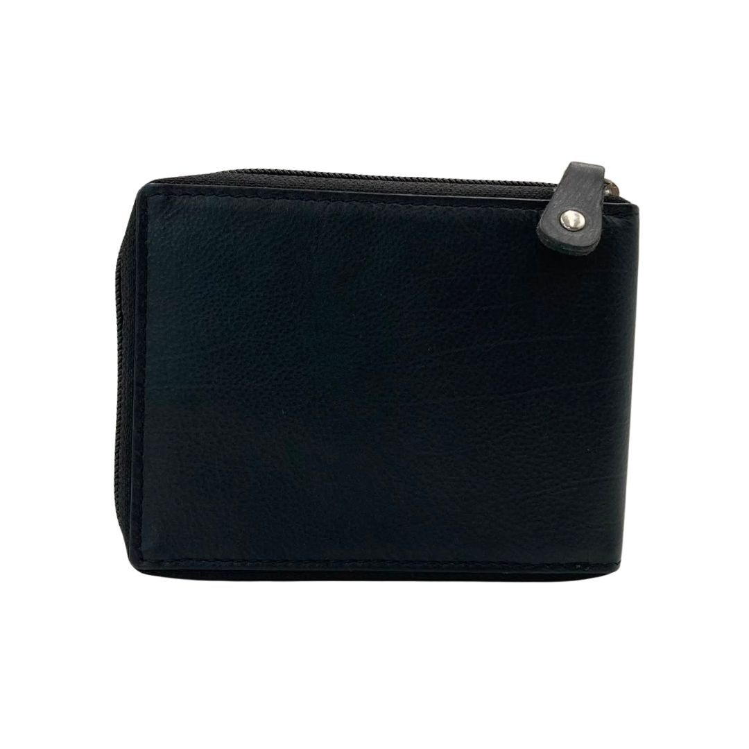 Fullzip leather mens Wallet #1406CZ