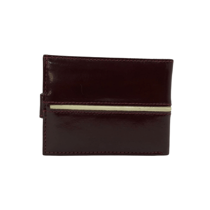 Classic Men's Waterproof Bifold Leather Wallet with Flip ID Window # 892L (C.L.)