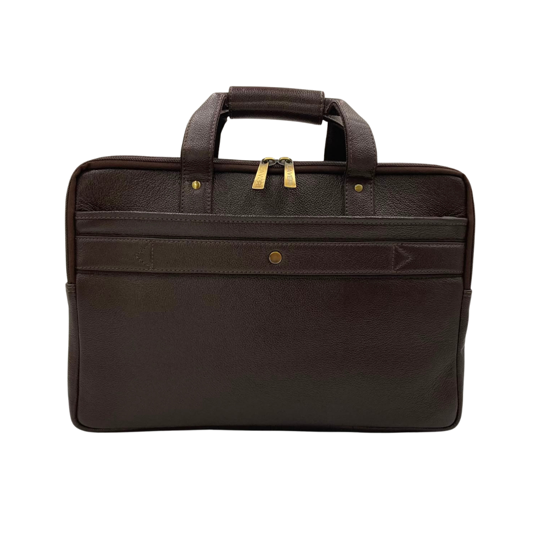 Expandable Leather Laptop Organiser Premium  # 2818