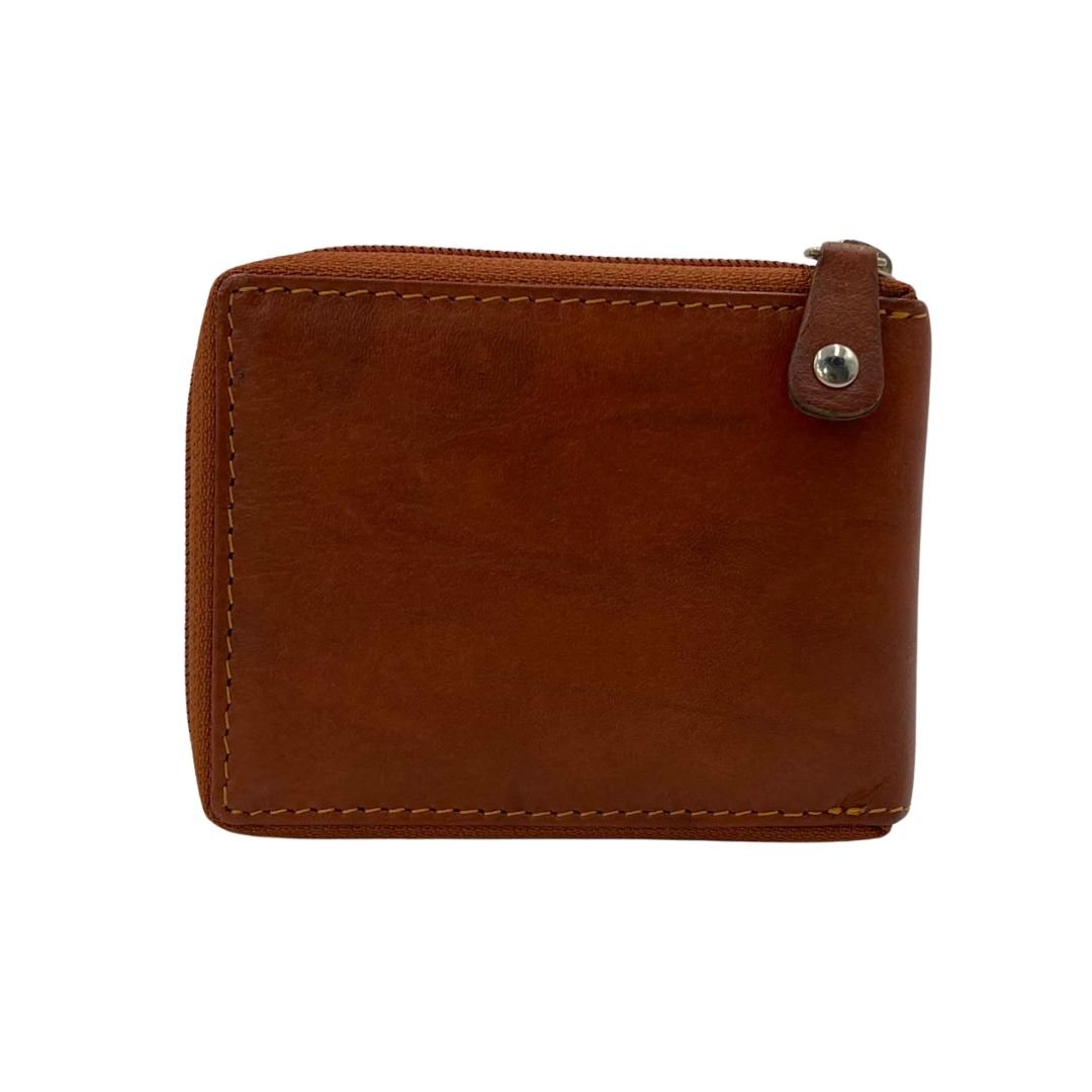 Fullzip leather mens Wallet #1426Z