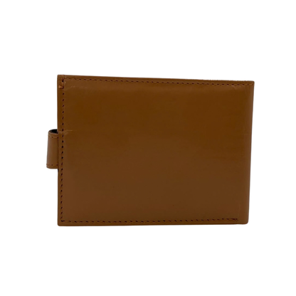 Classic Men's Waterproof Bifold Leather Wallet with Flip ID Window #892L