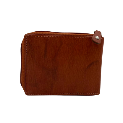 Fullzip leather mens Wallet #1406CZ