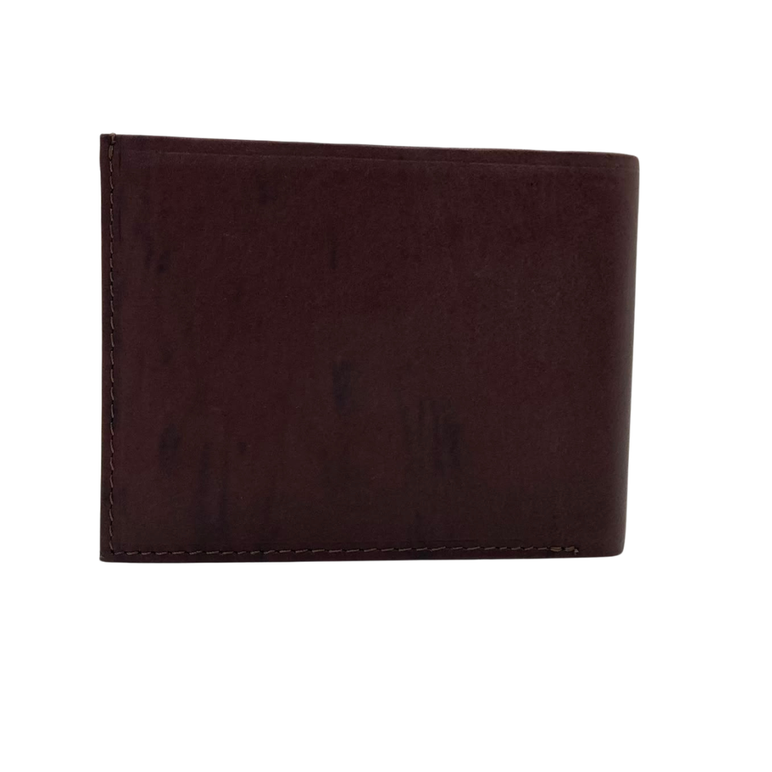 Antq, Smooth Leather Wallet With Inside Leather Lining # 1890C