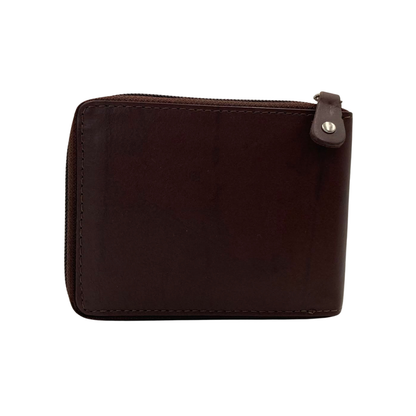 Fullzip leather mens Wallet #1013CZ