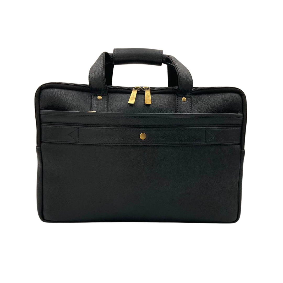 Expandable Leather Laptop Organiser Premium  # 2818