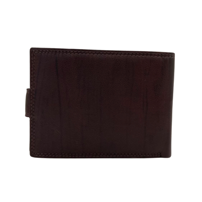 Antq, Smooth Leather Wallet With Inside Leather Lining  # 1510L