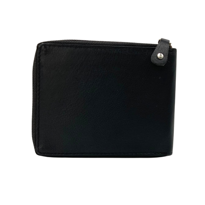 Fullzip leather mens Wallet #1888Z