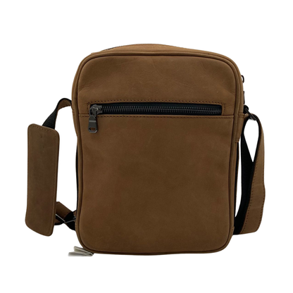 Leather Crossbody/Messenger Bag # 2353Z