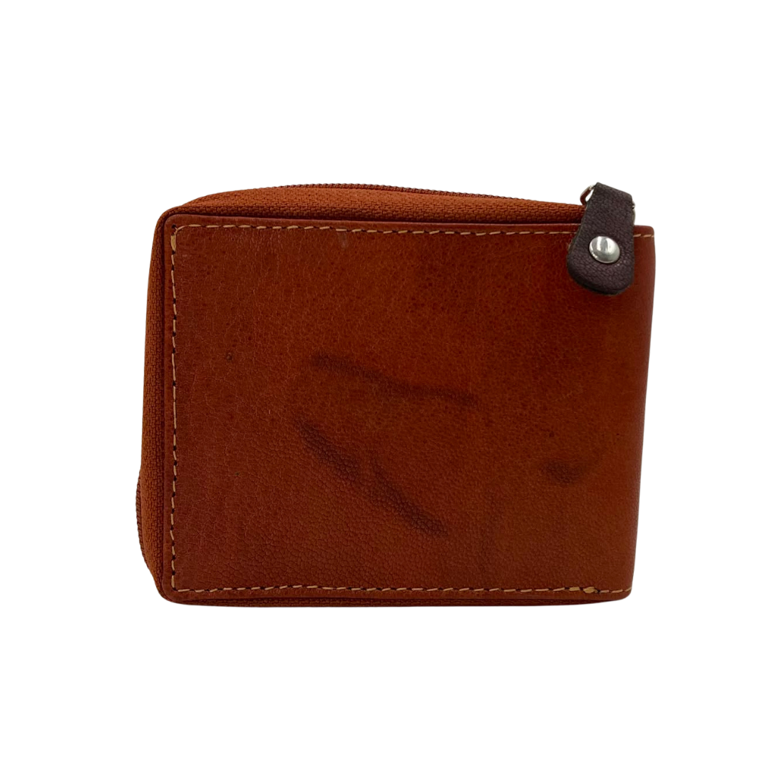 Fullzip leather mens Wallet #1426Z