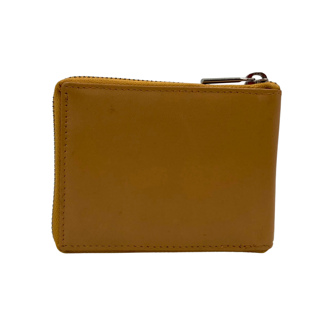 Fullzip leather mens Wallet #1013CZ