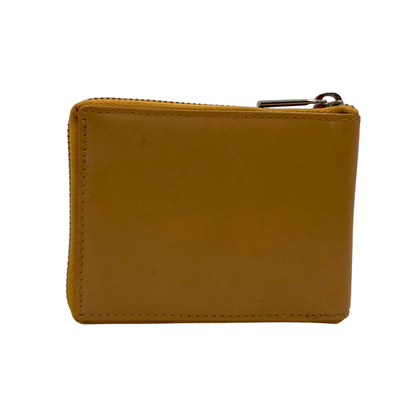 Fullzip leather mens Wallet #1013CZ