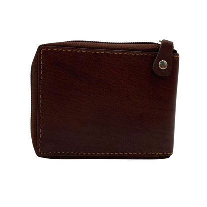 Fullzip leather mens Wallet #1426Z