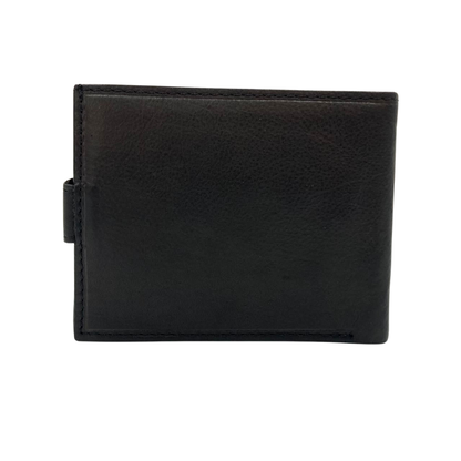 Mens Genuine Leather Mens wallet Leather Lined Bi fold Wallet For Men # 983AL