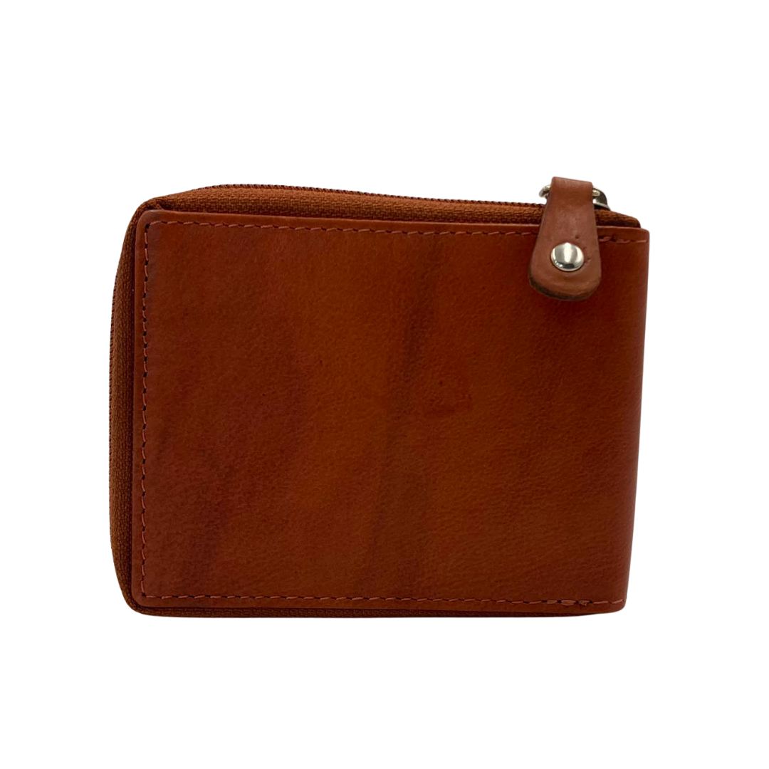 Fullzip leather mens Wallet #1426Z