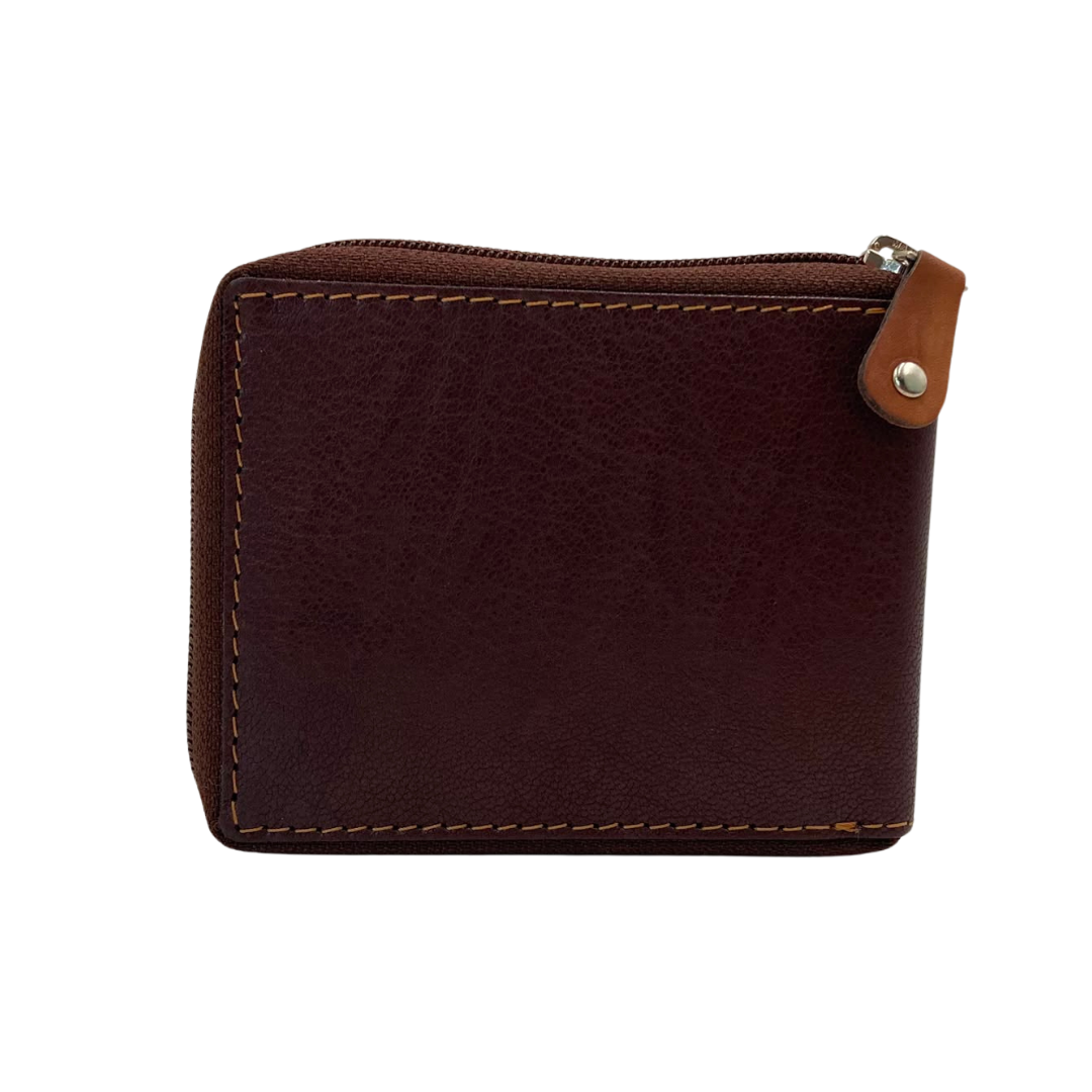 Fullzip leather mens Wallet #983AZ