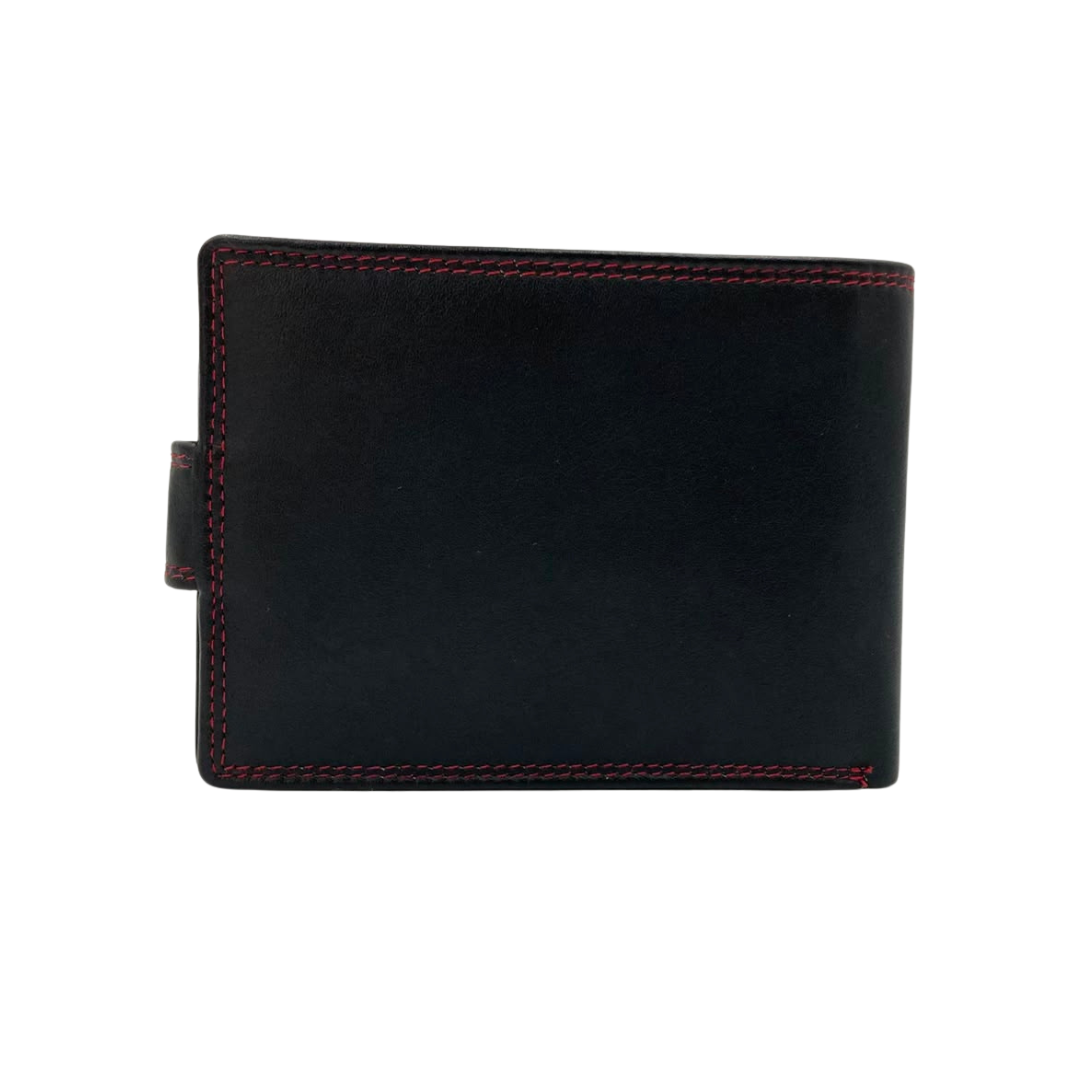 Antq, Smooth Leather Wallet With Inside Leather Lining  # 1510L