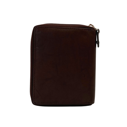 Fullzip leather mens Wallet #621CZ