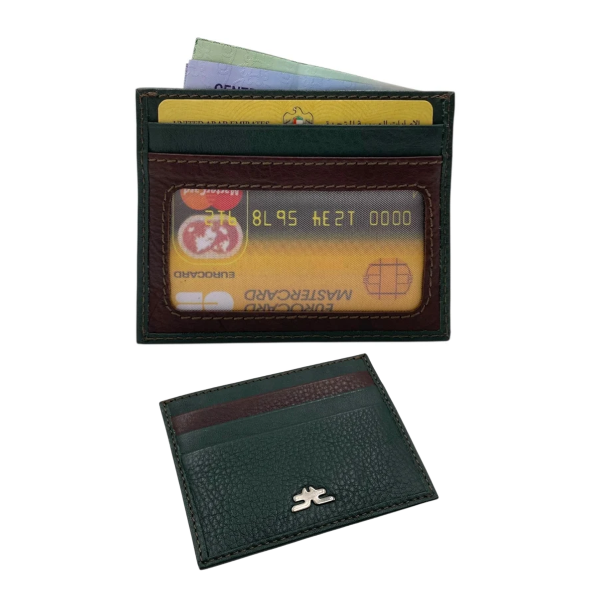 Super Slim Genuine Leather Card Wallet # 1066/3 PHOTO