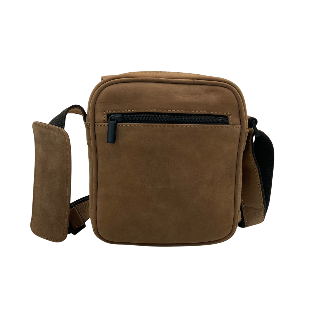 Leather Crossbody/Messenger Bag # 2355