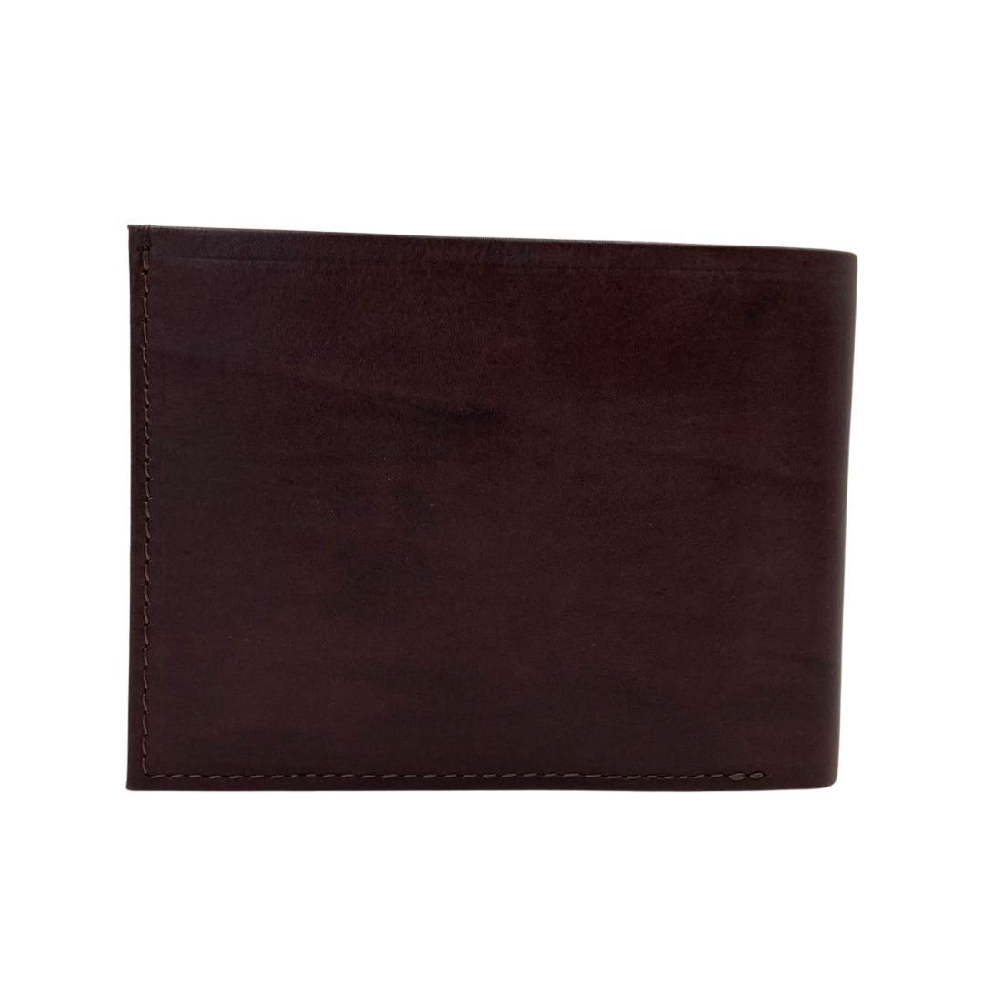 Antq, Smooth Leather Wallet With Inside Leather Lining # 1886C