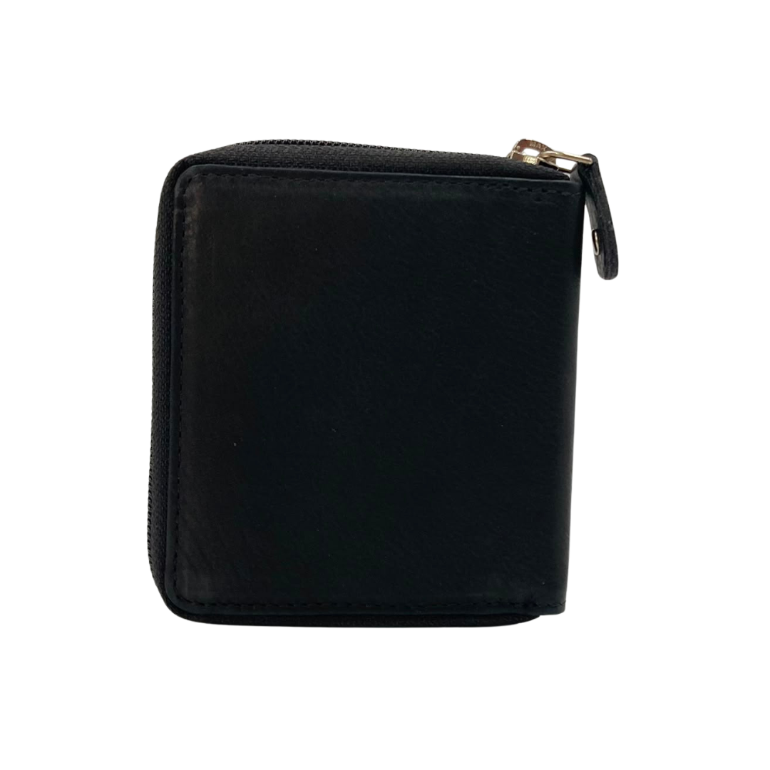 Fullzip leather mens Wallet #664CZ