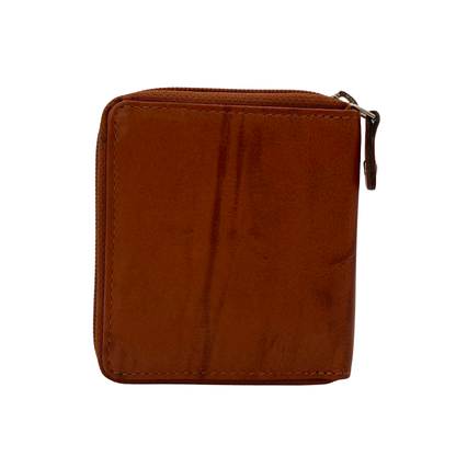 Fullzip leather mens Wallet #664CZ