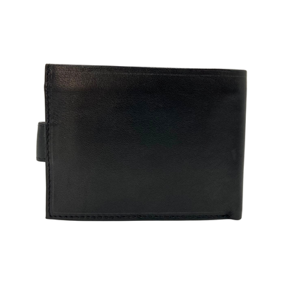 Antq, Smooth Leather Wallet With Inside Leather Lining # 1888L