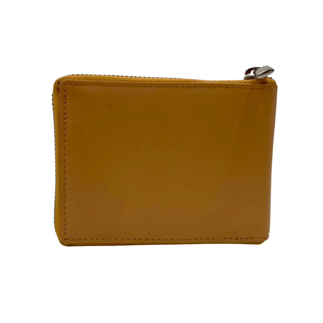 Fullzip leather mens Wallet #1013Z