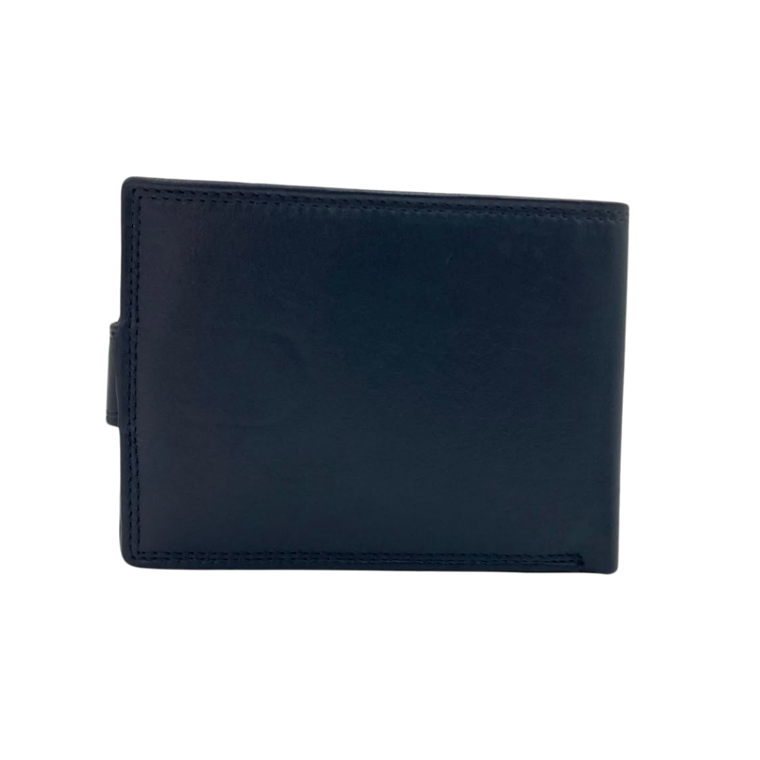 Antq, Smooth Leather Wallet With Inside Leather Lining  # 1510L