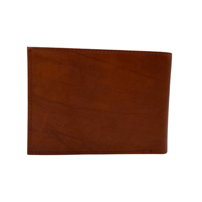 Antq, Smooth Leather Wallet With Inside Leather Lining # 1888