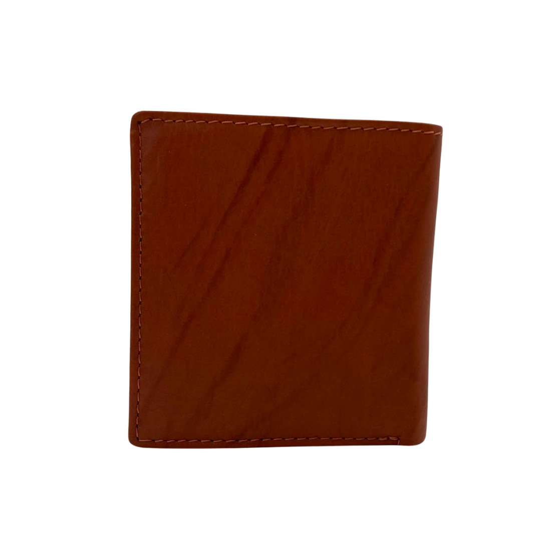 Standing Mens Collection Bi-Fold Wallet # 664N