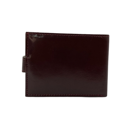 Classic Men's Waterproof Bifold Leather Wallet with Flip ID Window #892L