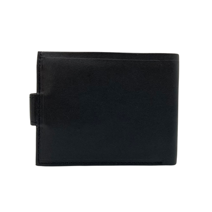 Mens Genuine Leather Mens wallet Leather Lined Bi fold Wallet For Men # 983AL