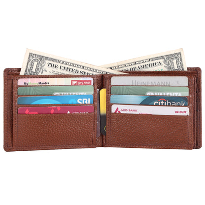 Pebble Texture 20 Card Billfold Wallet #983