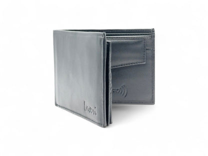 Smooth Premium 18 Card Billfold RFID Wallet with Coin Pocket #983CP