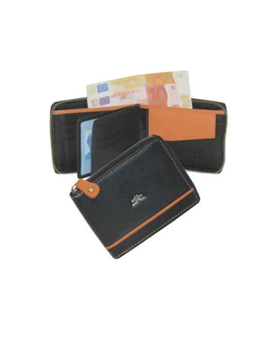 ZipVault 18 CC Full Zip Wallet Coin Pocket # 983Z CP