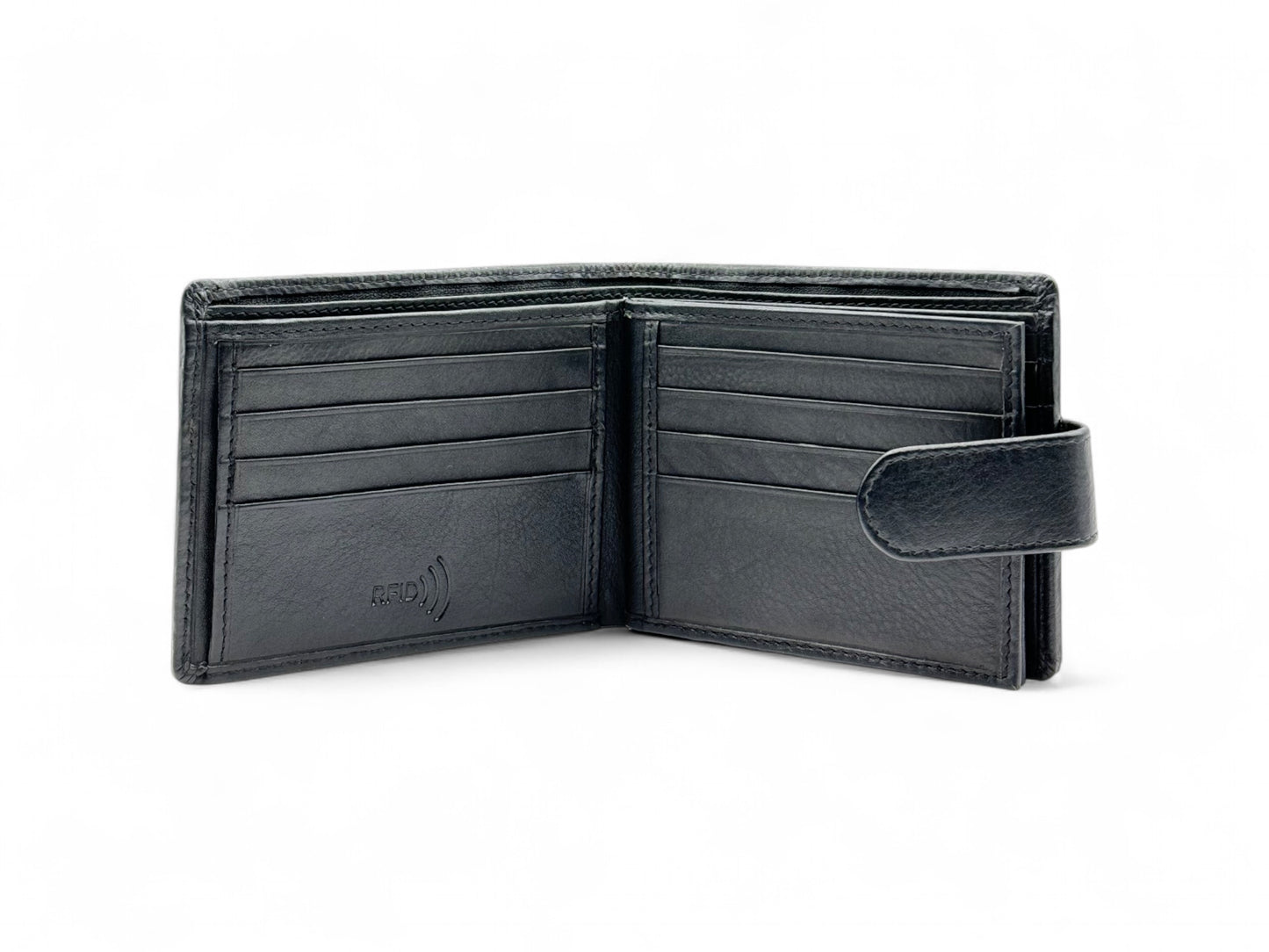 Smooth Premium 22 Card Billfold RFID Wallet With Loop #983CC.L