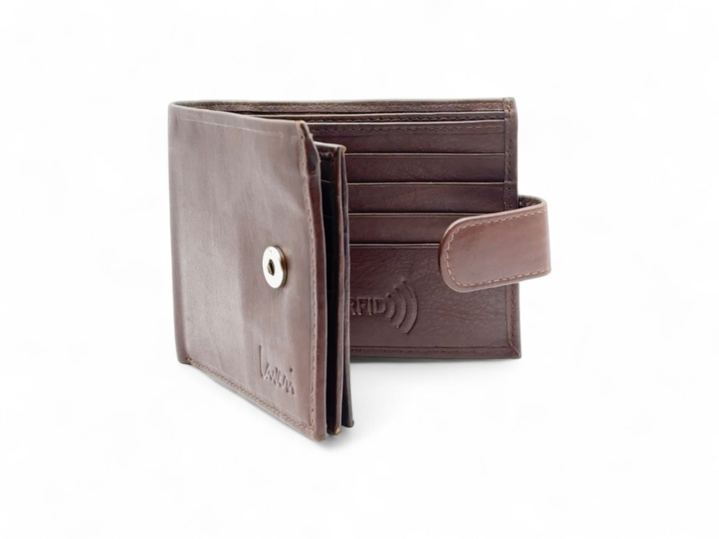 Smooth Premium 22 Card Billfold RFID Wallet With Loop #983CC.L